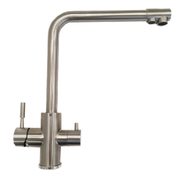 Stainless steel triple tap