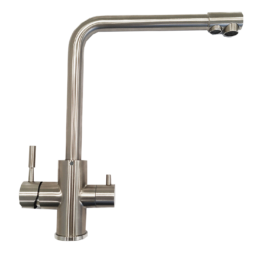 Stainless steel triple tap