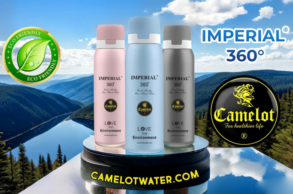 Imperial 360 stainless steel bottle with filter